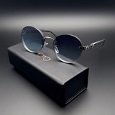 فریم نقره ای لنزآبی هایلایت