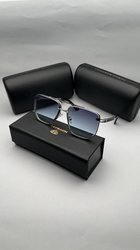 فریم نقره ای لنز ابی یا سبز