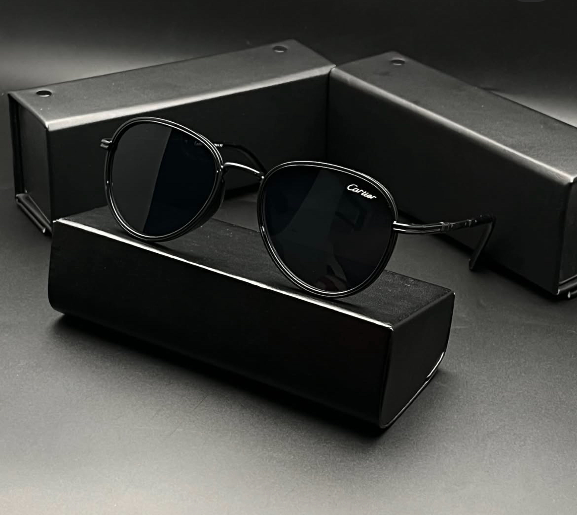عینک آفتابی فلزی برندکارتیر لنز uv400قیمت:۴۹۵ت