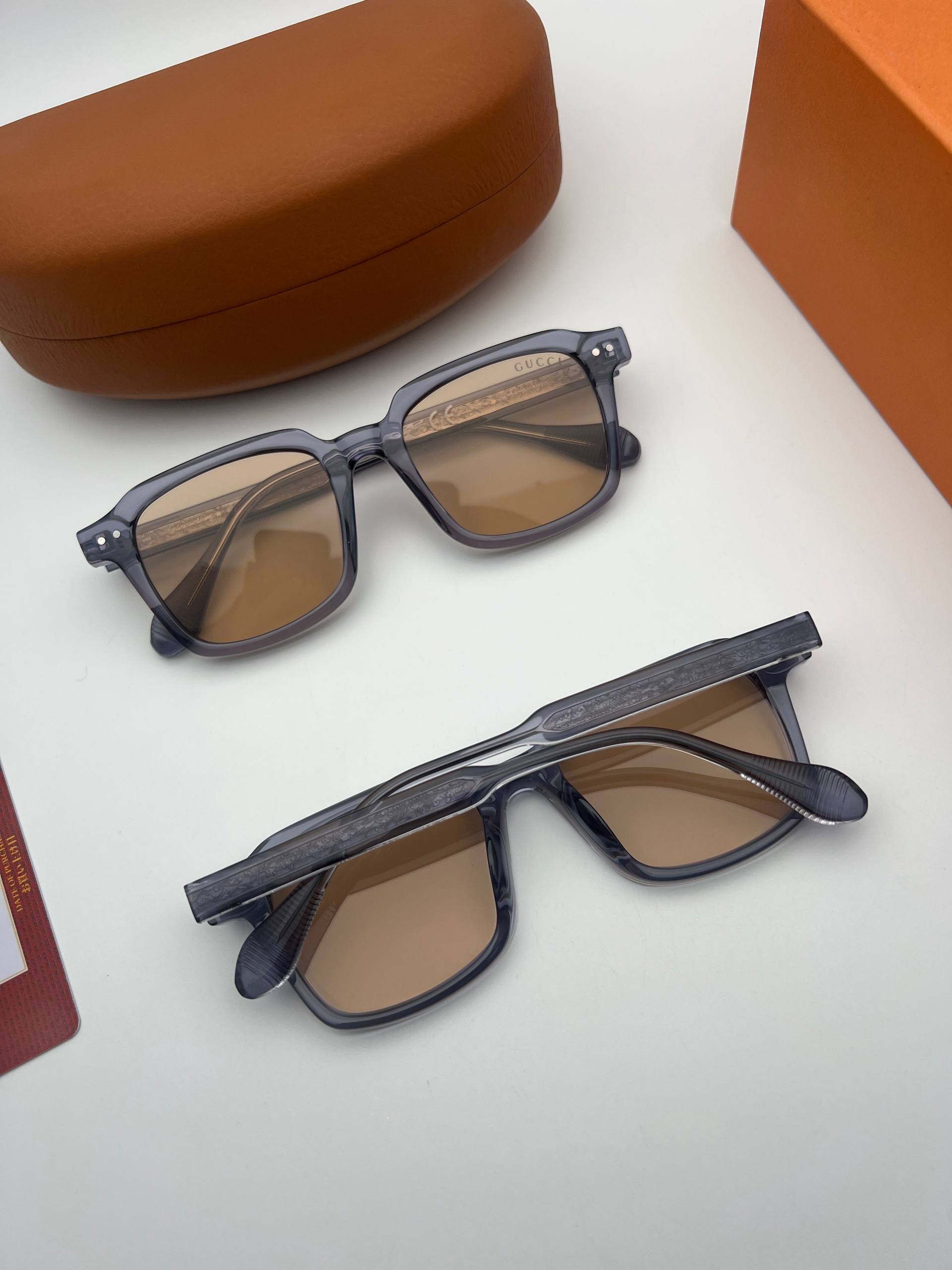 عینک افتابی گوچی دسته سیم فریم استات لنز uv400قیمت ؛۸۶۰ت